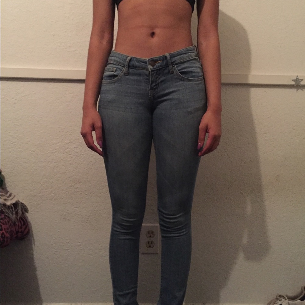 Medium wash jeans